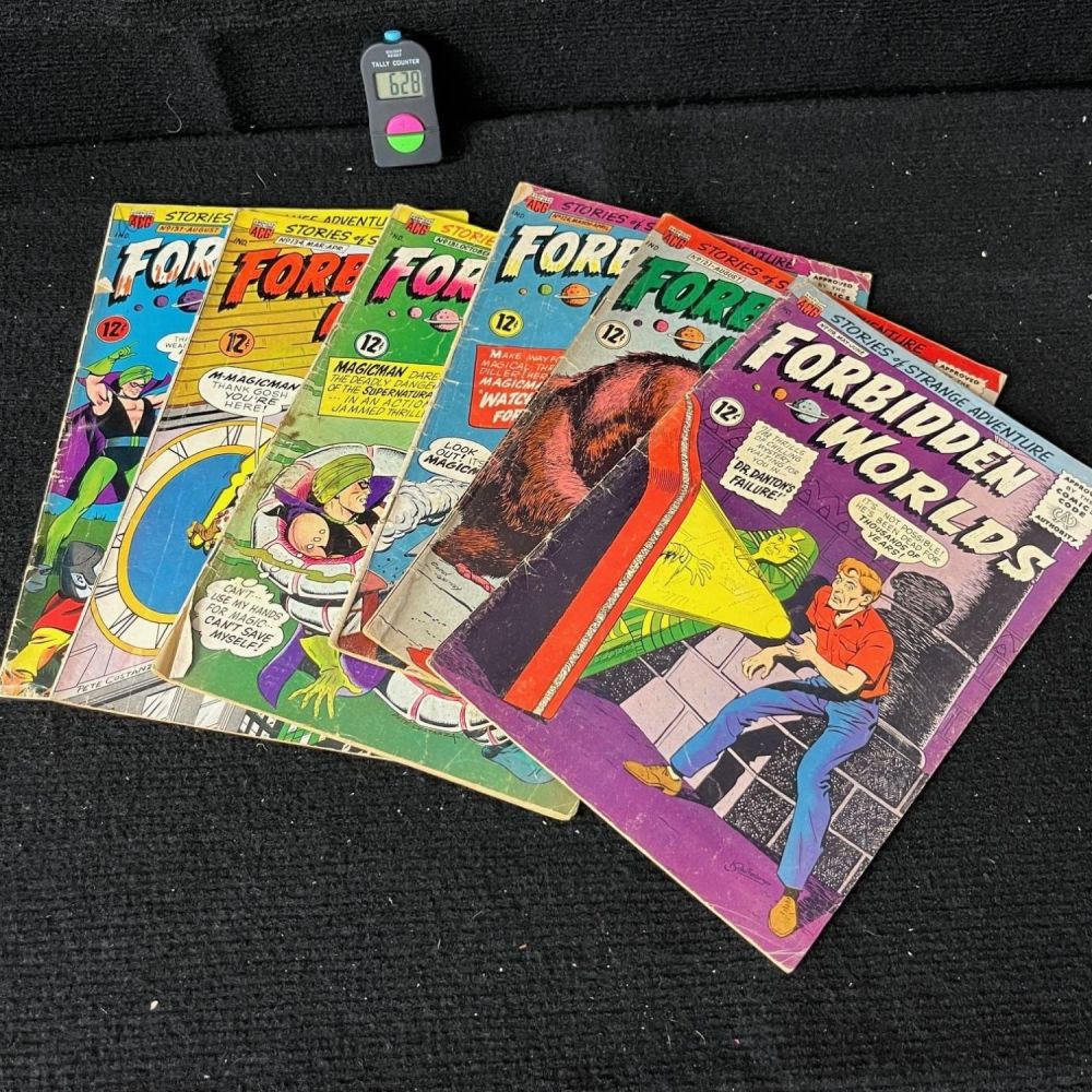 Lot 628: Forbidden Worlds Comic Lot
