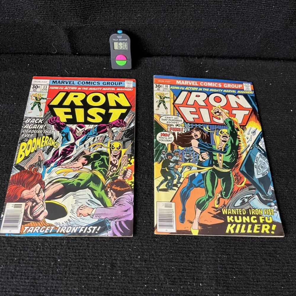 Lot 630: Iron Fist 10 & 13 Misty Knight + App