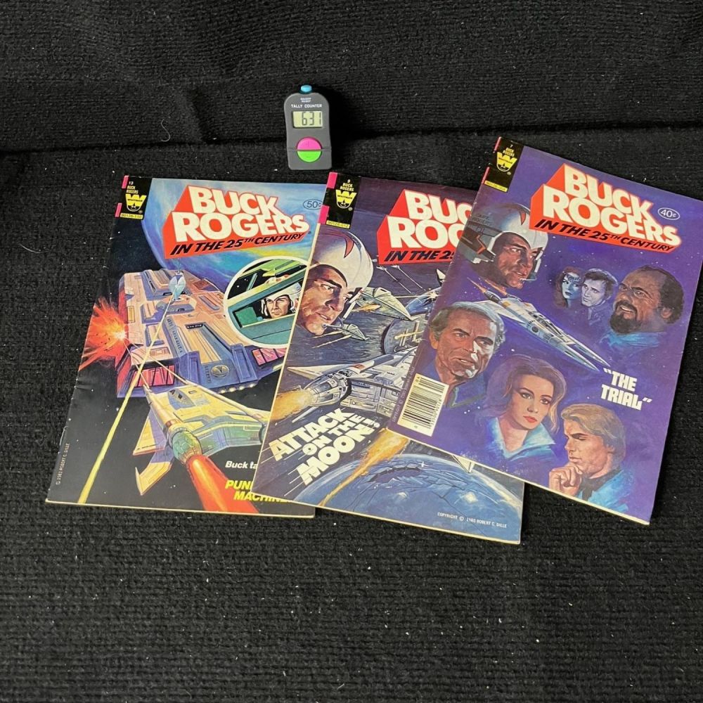 Lot 631: Buck Rogers Whitman Comic Lot