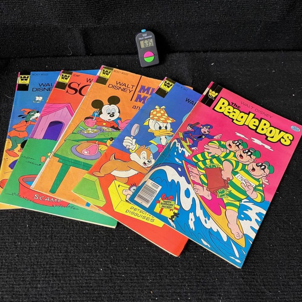 Lot 635: Disney Whitman Edition Comics