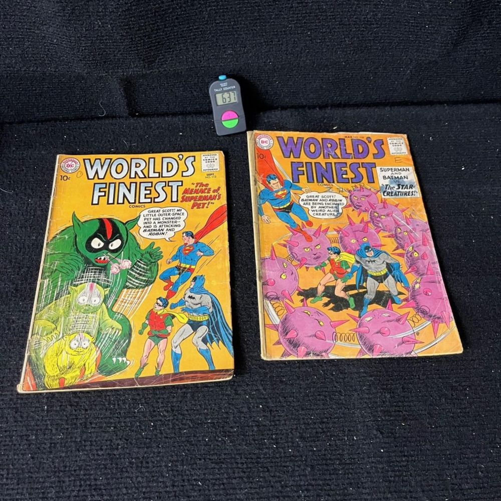 Lot 637: World's Finest 108 & 112