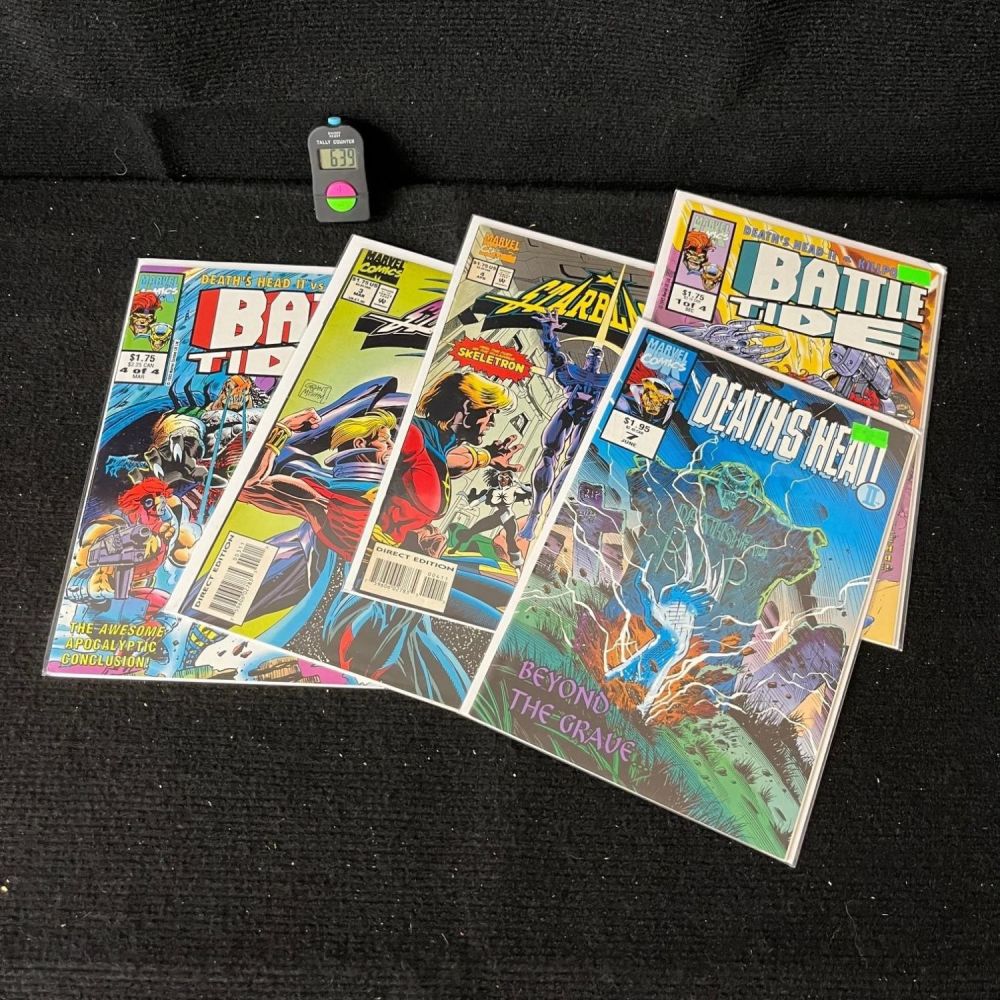 Lot 639: Marvel Copper Age Lot w/ Battle Tide