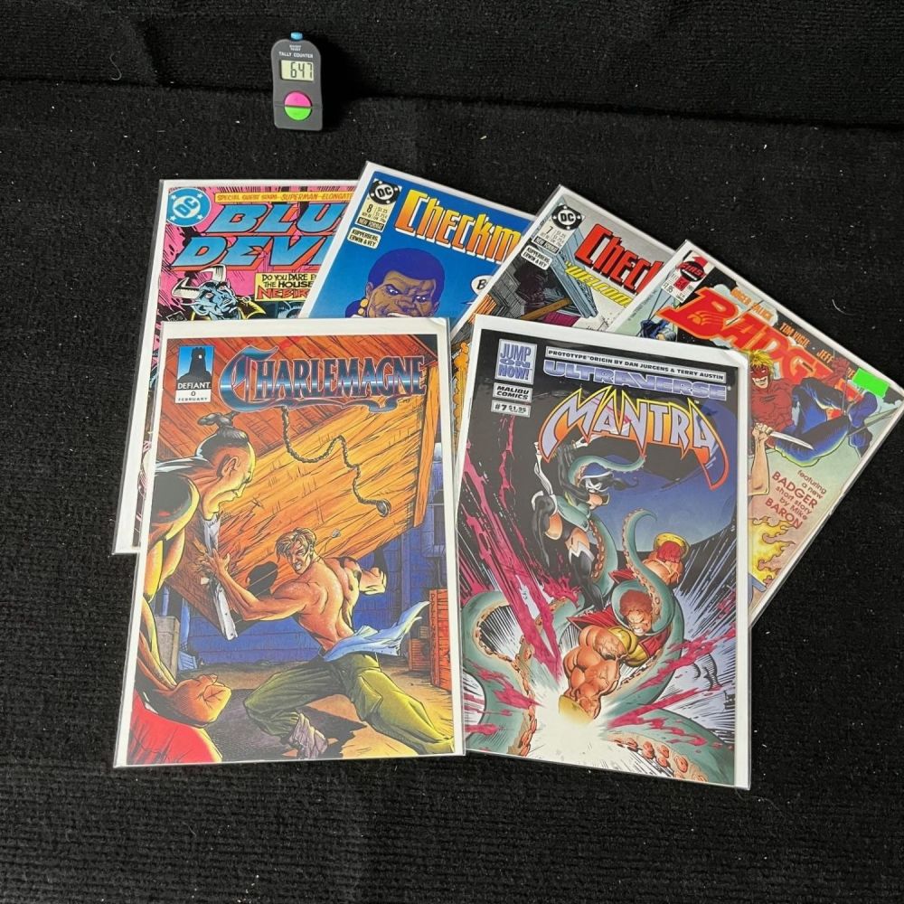 Lot 647: DC Defiant + Copper Age Lot