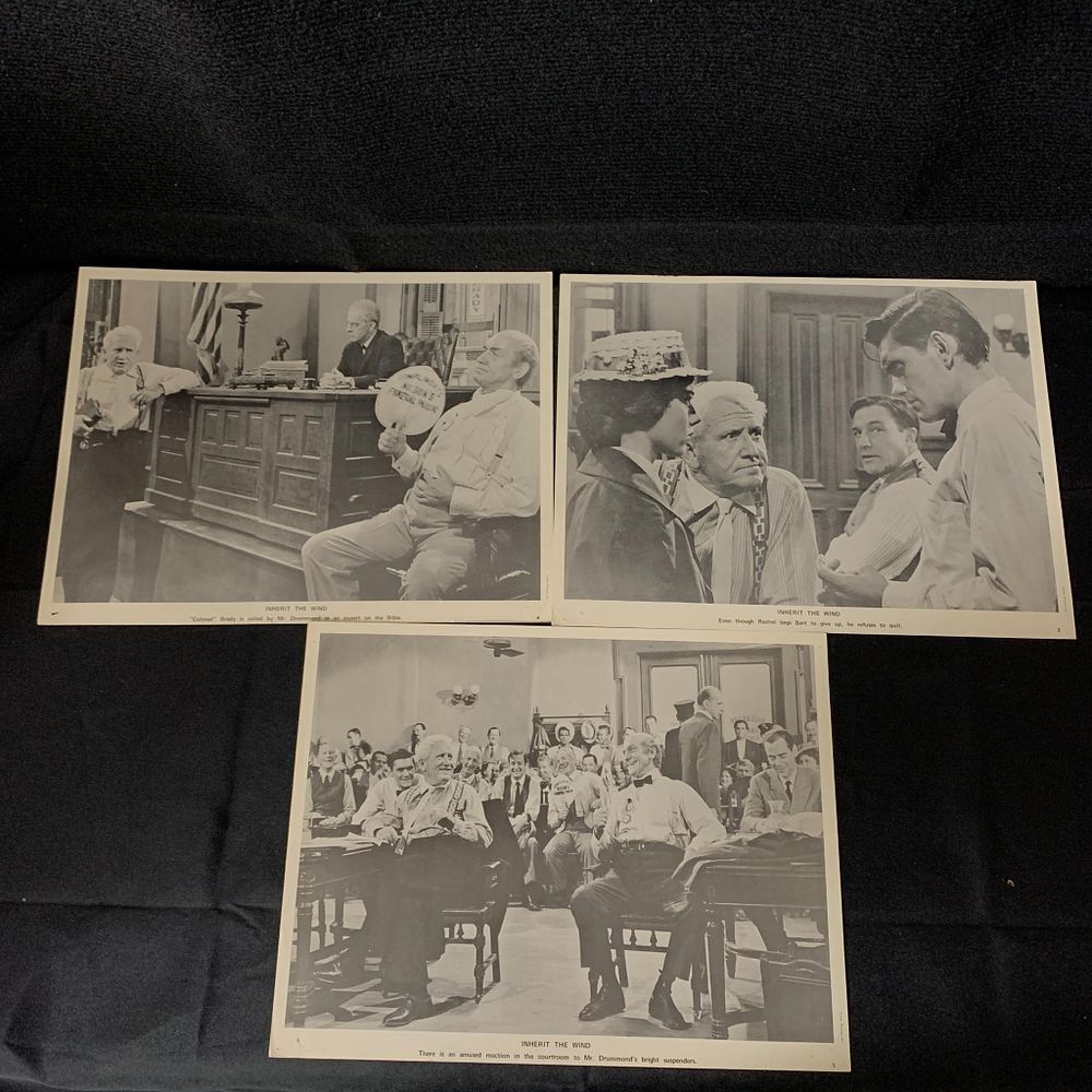 Lot 332: Inherit the Wind Vintage Movie Stills