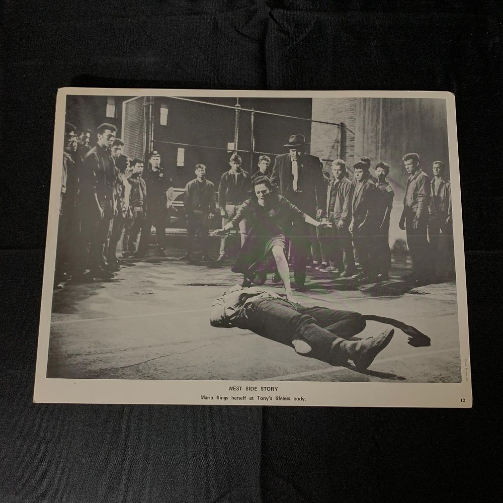 Lot 333: West Side Story Vintage Movie Still. We are...