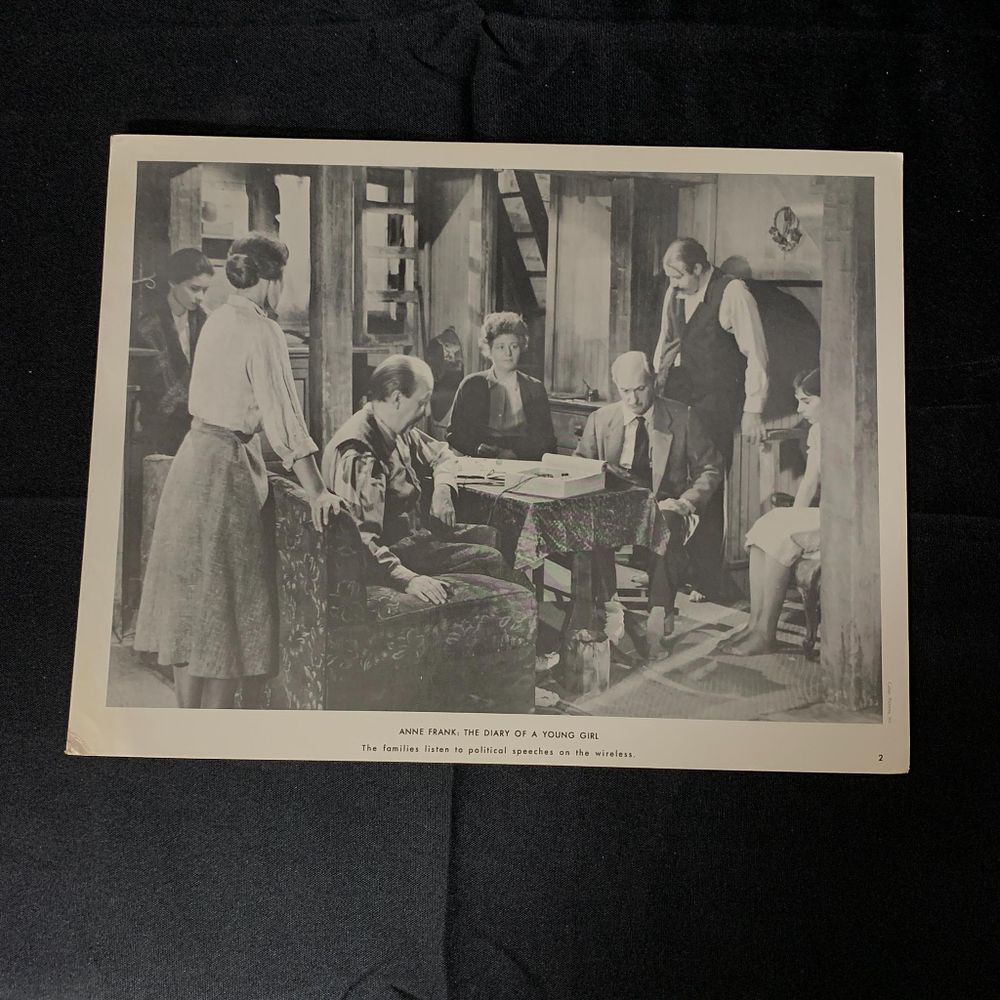 Lot 334: Anne Frank Vintage Movie Stills