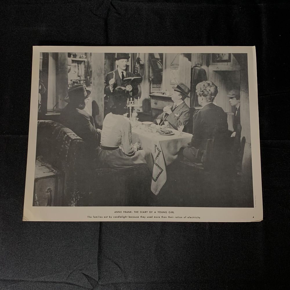 Lot 336: Anne Frank Movie Stills, Vintage