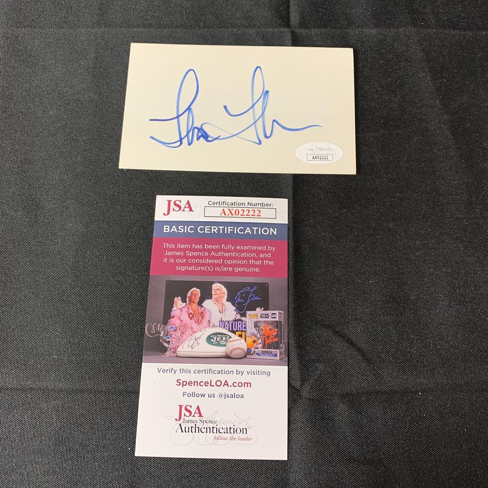 Lot 345: Lea Thompson Autograph JSA COA