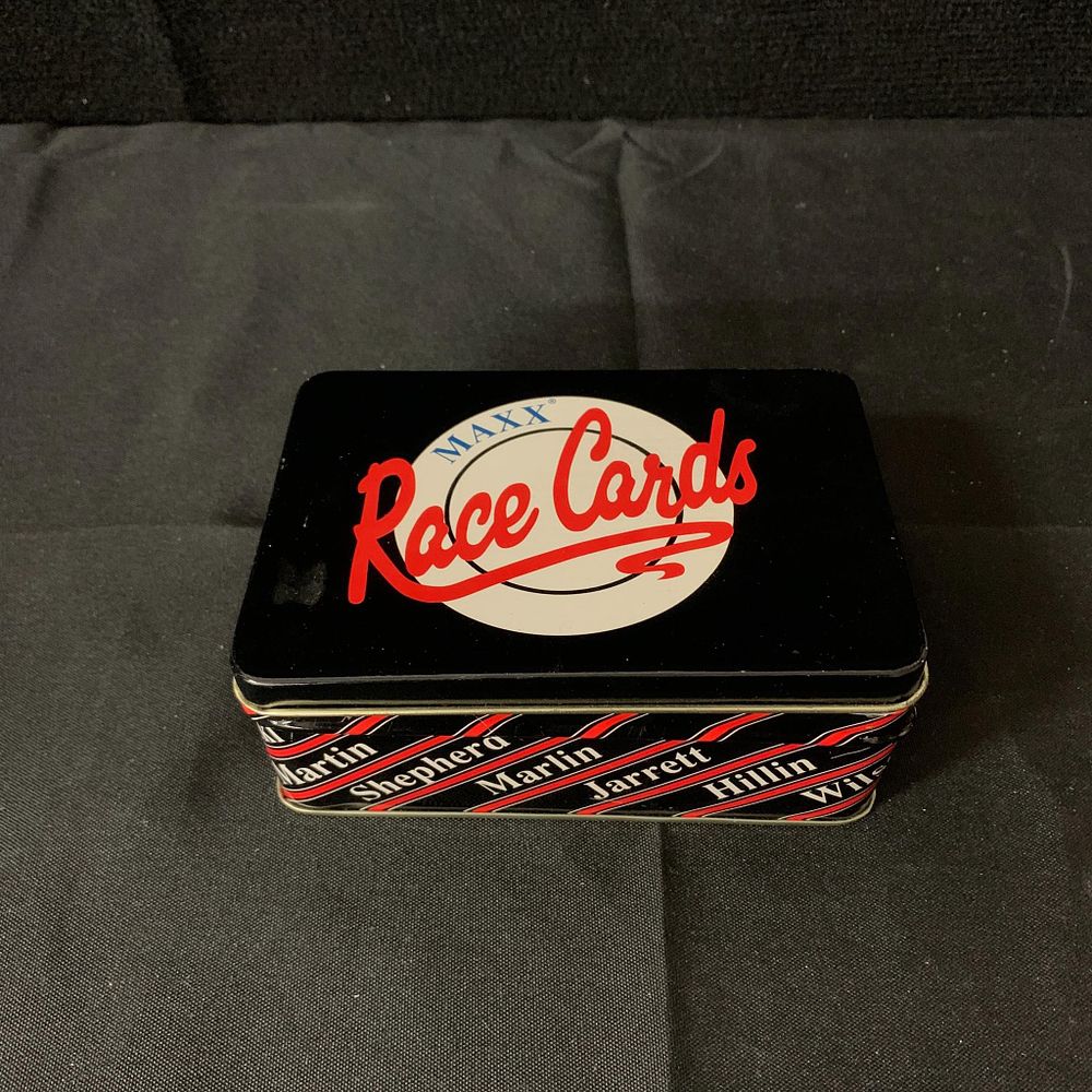 Lot 368: MAXX Race Cards, Collectible Tin