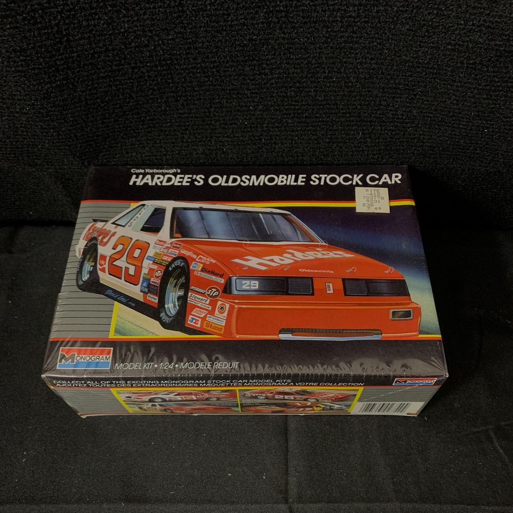 Lot 390: Hardee's Oldsmobile Stock Car NIB