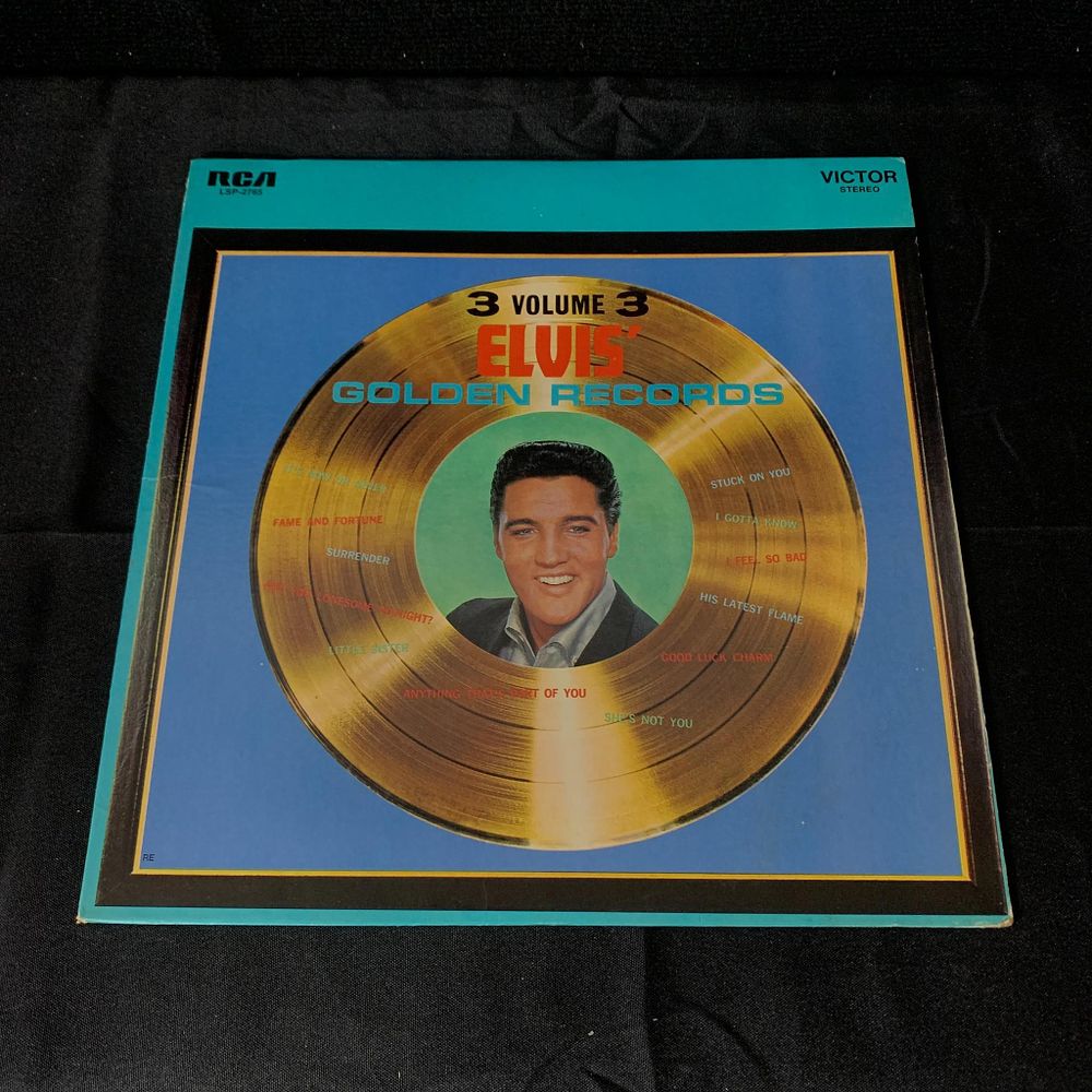 Lot 413: Elvis Golden Records Album. We are a veteran...