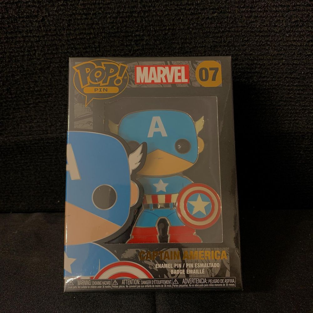 Lot 439: Captain America POP Pin