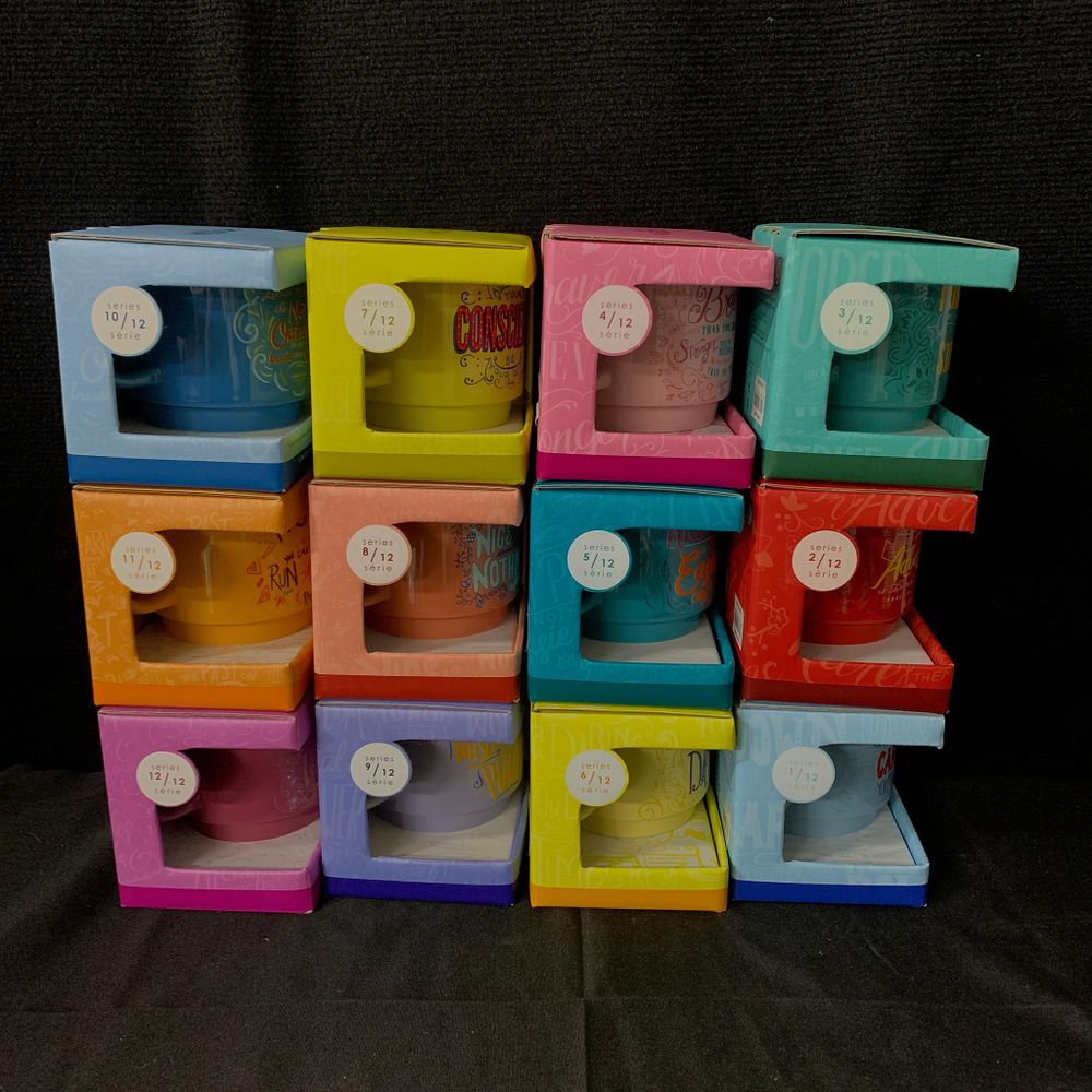 Lot 442: Complete Dinsey Wisdom Cup Set