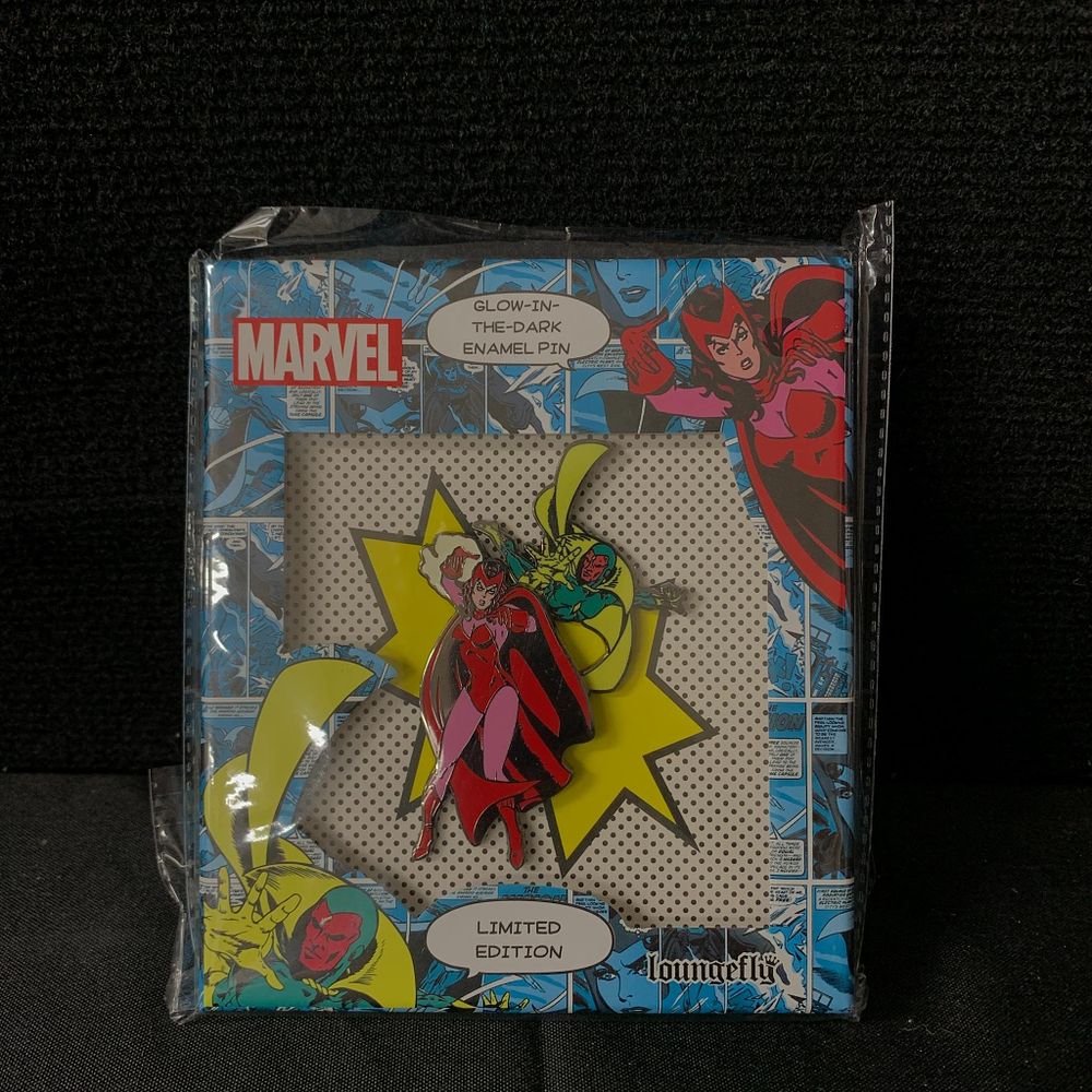 Lot 452: Vision/ Scarlet Witch Pin