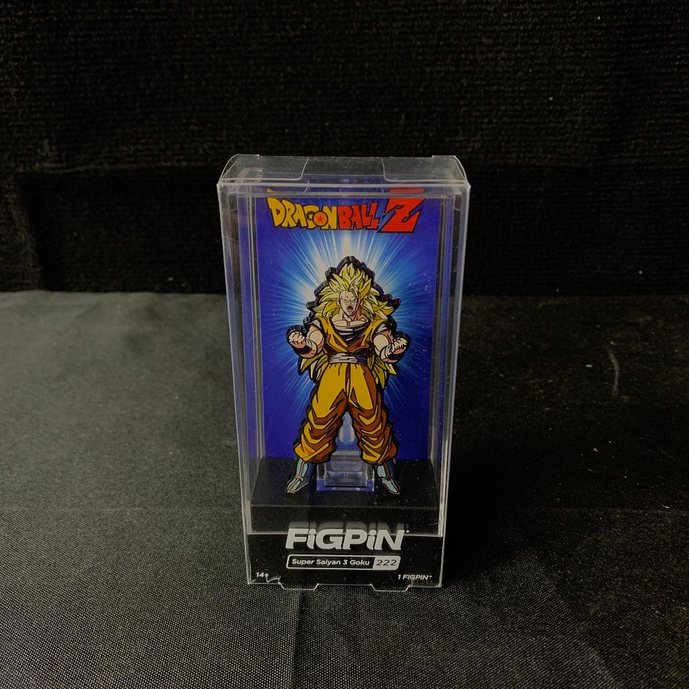 Lot 457: Super Saiyan 3 Goku Figpin NIB