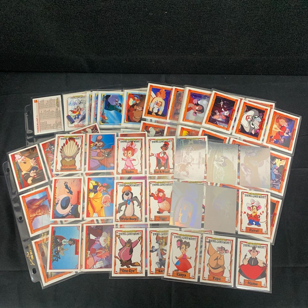 Lot 460: American Tail Trading Card Set