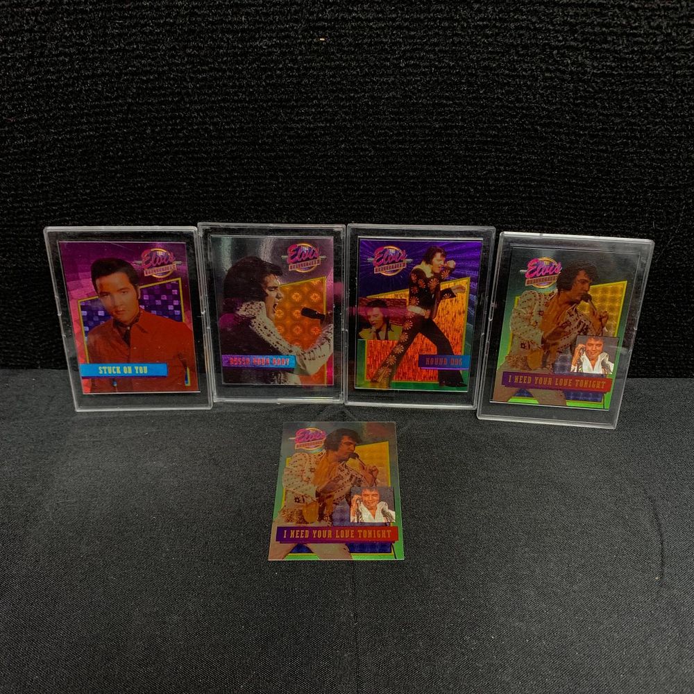 Lot 468: 1993 Elvis Foil Cards