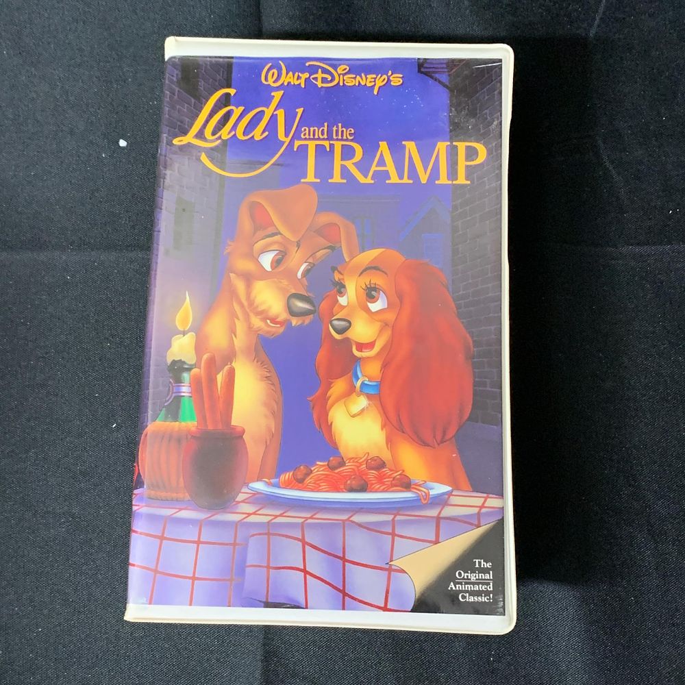 Lot 482: Lady and the Tramp VHS