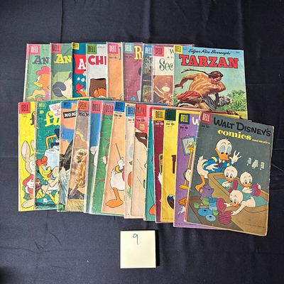 Dell Golden Age Comic Book Lot. Please look at photos carefully. All sales are final. Items sold 