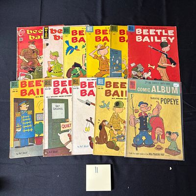 Beetle Bailey Silver Age Comic Books. Please look at photos carefully. All sales are final. 