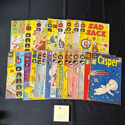 Sad Sack, Casper + Silver Age Comic Books. Please look at photos carefully. All sales are final. 