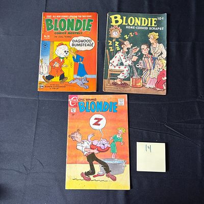 Blondie Golden Age Comic Books +. Please look at photos carefully. All sales are final. Items 