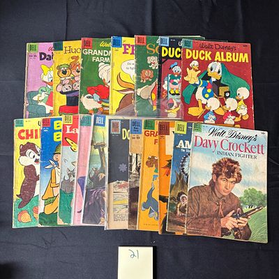 Dell Golden Age & Silver Age Comic Books. Please look at photos carefully. All sales are final. 