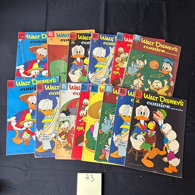 Dell Walt Disney's Comics & Stories Comic Books. Please look at photos carefully. All sales are 