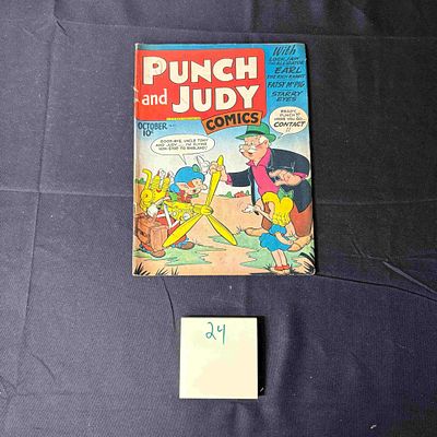 Punch & Judy Golden Age Comic Book. Please look at photos carefully. All sales are final. Items 