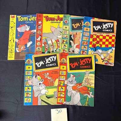 Tom & Jerry Dell Golden Age Comic Books. Please look at photos carefully. All sales are final. 