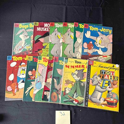 Tom & Jerry Late Golden Age & Silver Age Comics. Please look at photos carefully. All sales are 