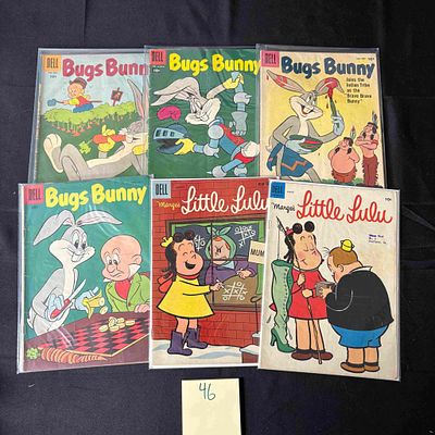 Dell Golden Age Comics w/ Little Lulu. Please look at photos carefully. All sales are final. 
