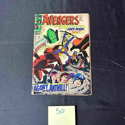 Avengers 46 Marvel Silver Age Comic Books. Please look at photos carefully. All sales are final. 