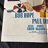 Beau James Original 1957 One Sheet Movie Poster. Staring Bob Hope, Vera Miles, Paul Douglas. Image - 2