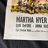 Battle Hymn Original 1957 One Sheet Movie Poster Staring Rock Hudson Dimensions 27x41. All Image - 2