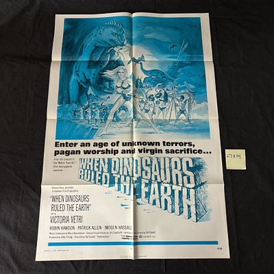 When Dinosaurs Ruled the Earth Original Error 1 Sh. When Dinosaurs Ruled the Earth Original 1971