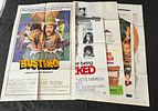 60s & 70s Original Movie Poster Lot, Skyjacked. Lot of 1960s and 1970s Original One Sheet Movie Image - 1