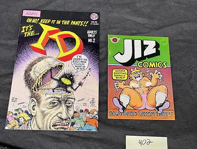 Robert Crumb Comic Books. Please look at pictures carefully to determine what you believe are