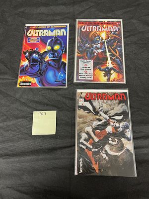 Ultraman Comic Book Lot. Please look at pictures carefully to determine what you believe are the