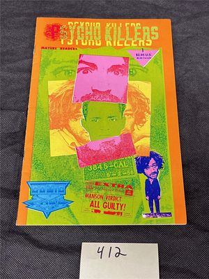 Psycho Killers 1 Charles Manson Cover. Please look at pictures carefully to determine what you