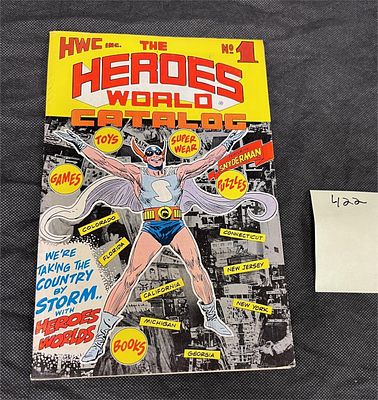 Heroes World Catalog 1. Please look at pictures carefully to determine what you believe are the