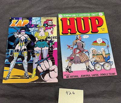 Hup 3 Robert Crumb Art Donald Trump In Comics +. Hup 3 featured a story starring Donald Trump