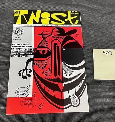 Twist 1 Basil Wolverton Mature Reader Comic Book. Please look at pictures carefully to determine