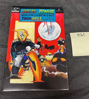 Undead Zombie Biker Chickens from Hell #1. Please look at pictures carefully to determine what