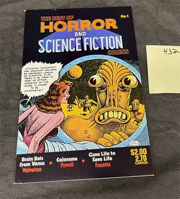 Horror & Science Fiction Comics 1 Basil Wolverton. Please look at pictures carefully to