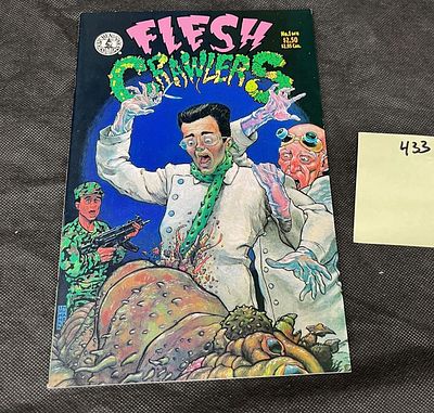 Flesh Crawlers 1 Kitchen Sink Bronze Age Comic. Please look at pictures carefully to determine