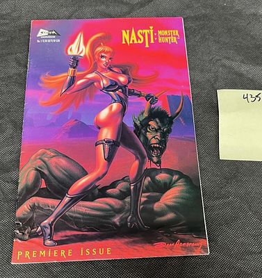 Nasti Monster Hunter 1 Schism Press Comic Book. Please look at pictures carefully to determine