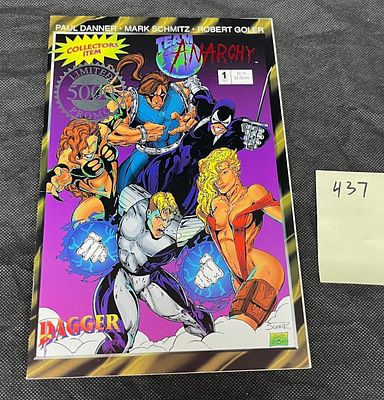 Anarchy 1 Stamped 5,000 Copy Promo Comic Book. Please look at pictures carefully to determine