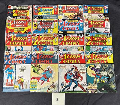 Nice Action Comics Early Bronze Age DC Comics. We offer in person or virtual previews of auction