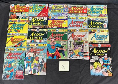 Nice Superman, Action Comics DC Bronze Age Comics. We offer in person or virtual previews of